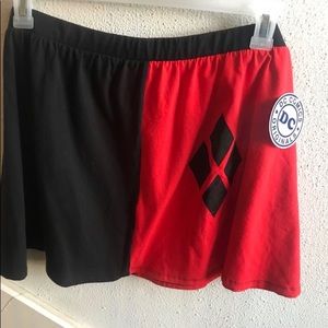 3XL mini skirt Harley Quinn NWT